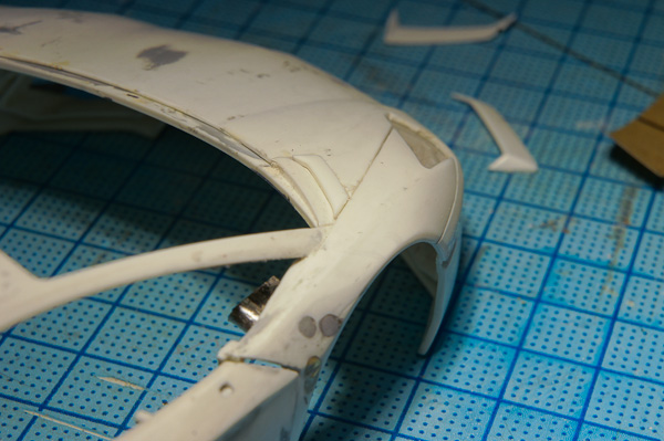1/24 ランボルギーニ アヴェンタドール 1/24 その20 ボディーの詳細 続き-3