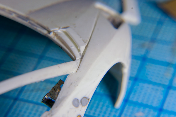 1/24 ランボルギーニ アヴェンタドール 1/24 その20 ボディーの詳細 続き-4