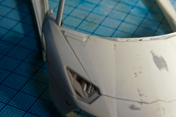 1/24 ランボルギーニ アヴェンタドール 1/24 その20 ボディーの詳細 続き-5