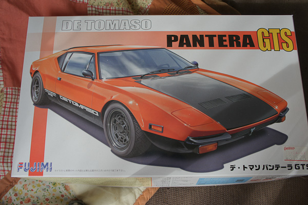デ・トマソ パンテーラ 1/24 フジミ 01:仮組-1