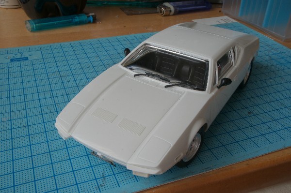 デ・トマソ パンテーラ 1/24 フジミ 01:仮組-3