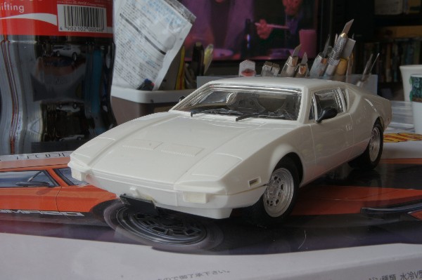 デ・トマソ パンテーラ 1/24 フジミ 01:仮組-4