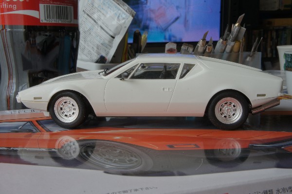 デ・トマソ パンテーラ 1/24 フジミ 01:仮組-6