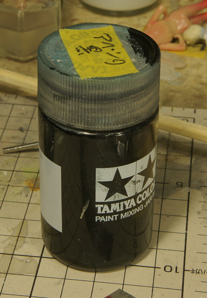 ランボルギーニ アヴェンタドール 1/24 その22 塗装の始まり-1