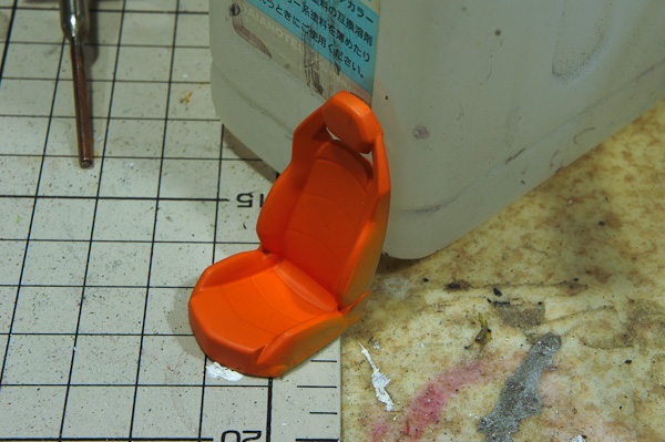 ランボルギーニ アヴェンタドール 1/24 その22 塗装の始まり-3