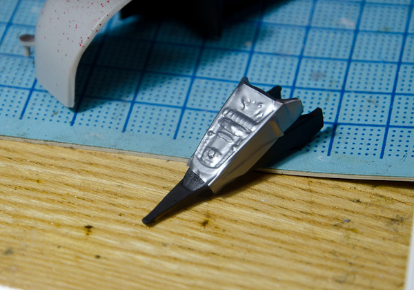 ランボルギーニ アヴェンタドール 1/24 その23 運転席周り-4