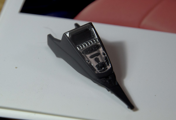 ランボルギーニ アヴェンタドール 1/24 その23 運転席周り-5