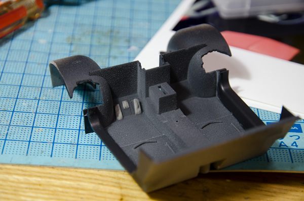 ランボルギーニ アヴェンタドール 1/24 その23 運転席周り-6