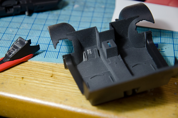 ランボルギーニ アヴェンタドール 1/24 その23 運転席周り-7