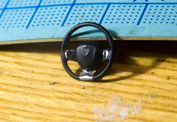 ランボルギーニ アヴェンタドール 1/24 その23 運転席周り-8