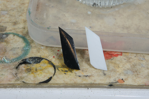 ランボルギーニ アヴェンタドール 1/24 その24 運転席完成-3