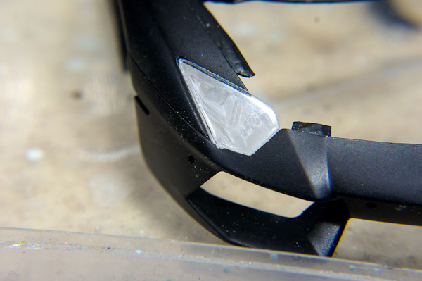 ランボルギーニ アヴェンタドール 1/24 その26 ライトまわり-2