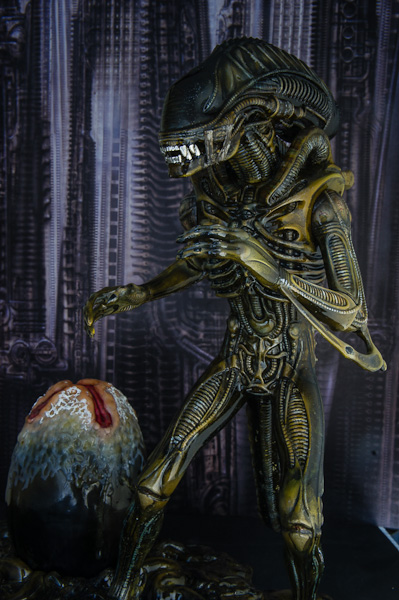エイリアン2 エイリアン ウォーリア 1/9 ハルシオン 完成-1