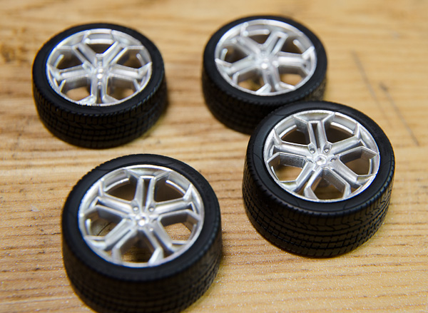 アベンダドール アオシマ版 仮組み-4