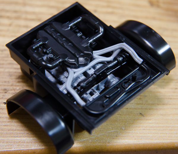 アベンダドール アオシマ版 仮組み-6