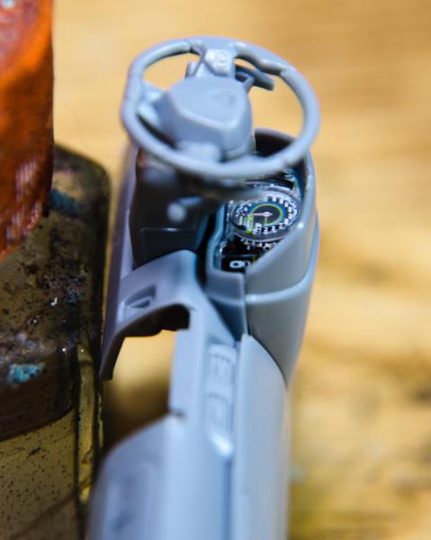 アベンダドール アオシマ版 仮組み-7