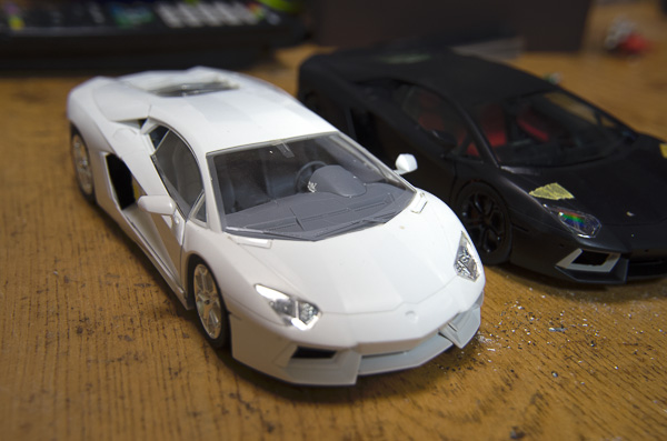 アベンダドール　アオシマ版 スタイリング-2