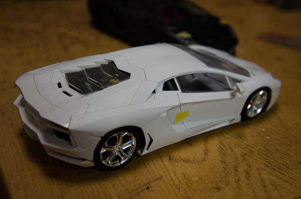 アベンダドール　アオシマ版 スタイリング-3