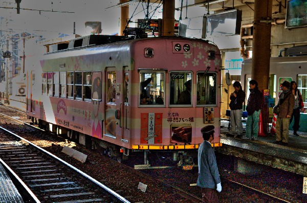 鉄道で嵐山へ　#arashiyama #kyoto #japan-4
