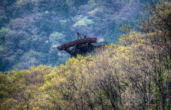 湯原温泉 ロープウェイ山頂駅 その一-2