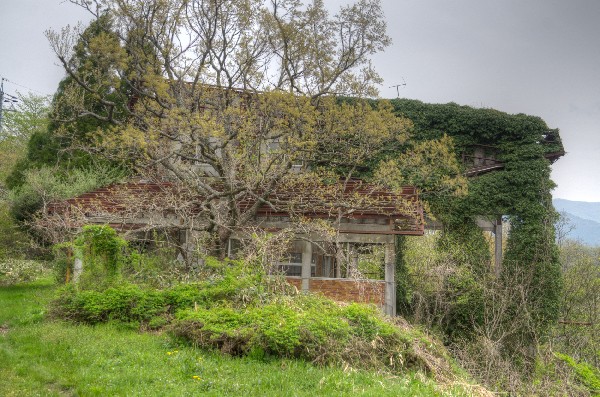 湯原温泉 ロープウェイ山頂駅 その一-8