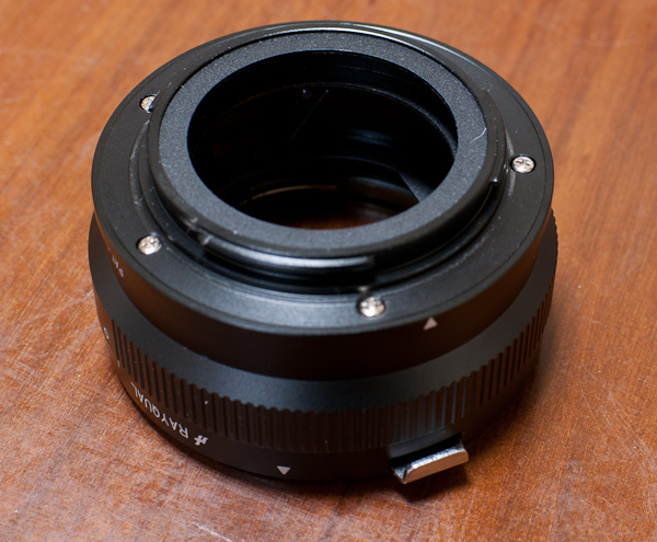 Sony NEX用 NIKON マウント変換アダプタ NFG-SαE -3