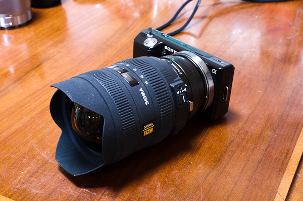 Sony NEX用 NIKON マウント変換アダプタ NFG-SαE -5