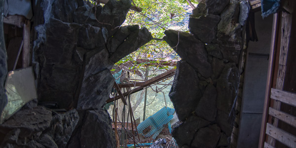 宇治川ほとりの岩風呂風旅館　其の壱-8