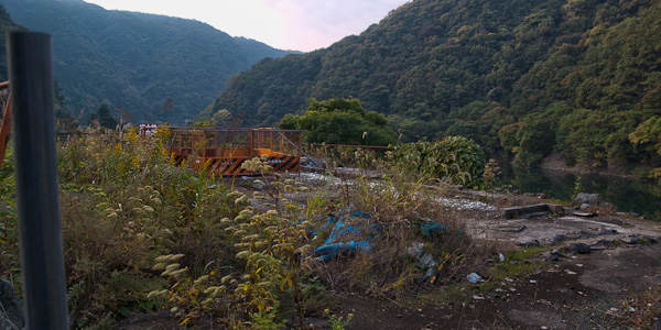 ◆宇治川ほとりの岩風呂風旅館 其の六-1