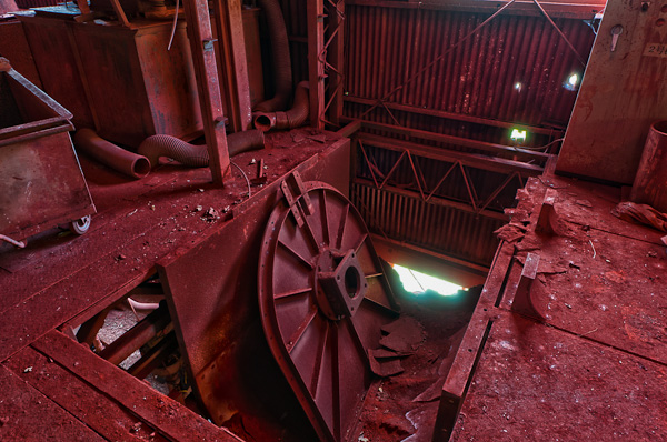 ◆岡山　弁柄工場　其の四　二階へ-5