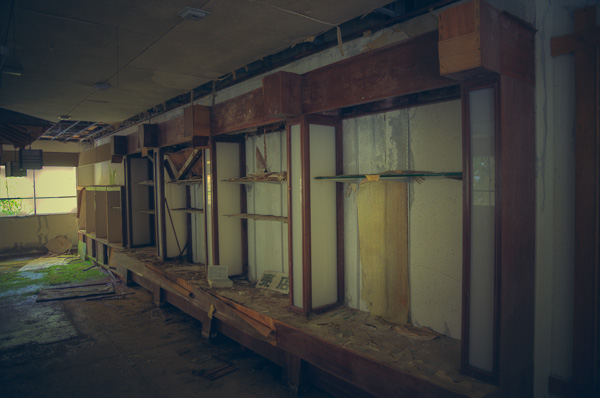 ◆湯原温泉ロープウェイ跡　其の参　二階へ-2