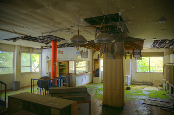 ◆湯原温泉ロープウェイ跡　其の参　二階へ-3