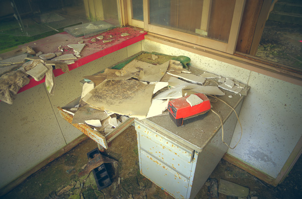 ◆湯原温泉ロープウェイ跡　其の参　二階へ-6