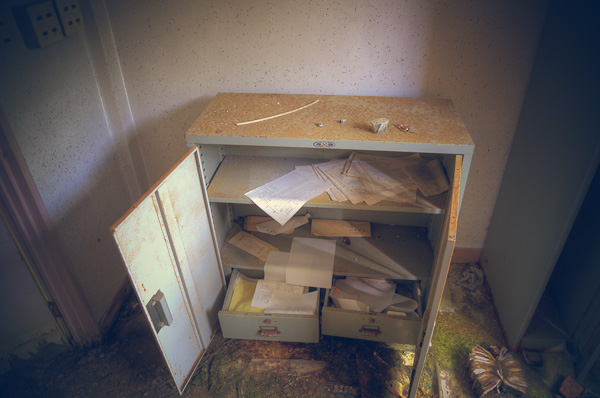 ◆湯原温泉ロープウェイ跡　其の参　二階へ-7