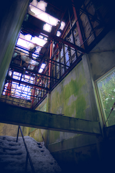 ◆湯原温泉ロープウェイ跡　其の四　乗り場-2