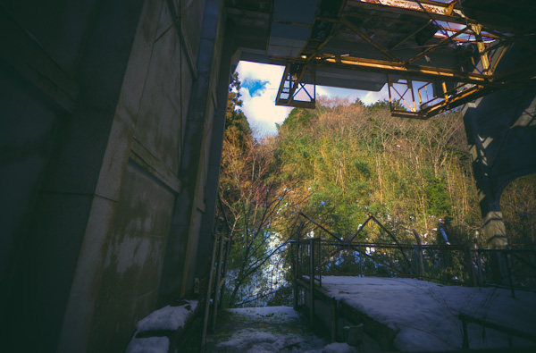 ◆湯原温泉ロープウェイ跡　其の四　乗り場-5