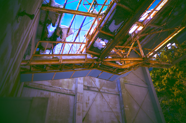 ◆湯原温泉ロープウェイ跡　其の四　乗り場-7