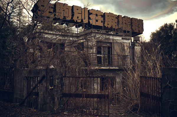 ◆生駒山上別荘廃墟群　旧生駒トンネル-1