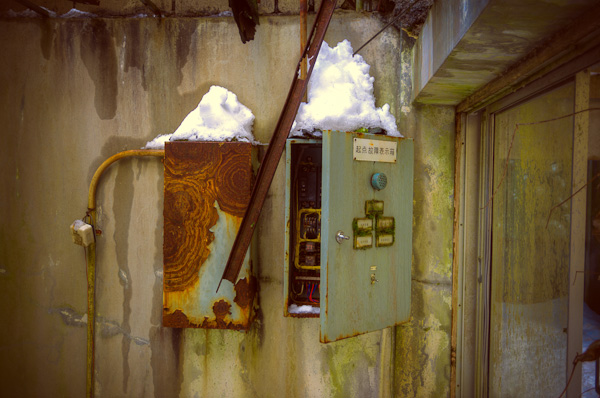 ◆湯原温泉ロープウェイ跡　其の伍　メンテナンス通路-1