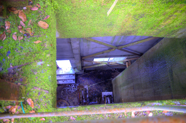 ◆湯原温泉ロープウェイ跡　其の伍　メンテナンス通路-4