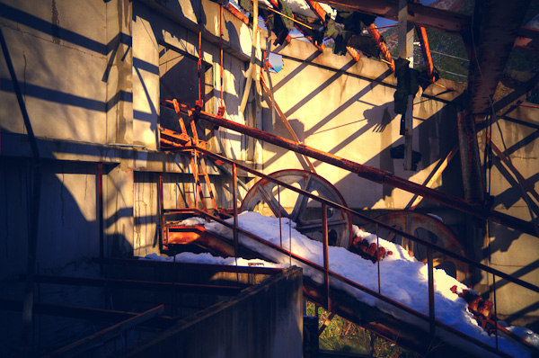 ◆湯原温泉ロープウェイ跡　其の伍　メンテナンス通路-5