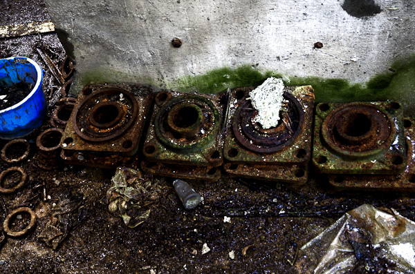 ◆湯原温泉ロープウェイ跡 其の漆 マシンルーム-4