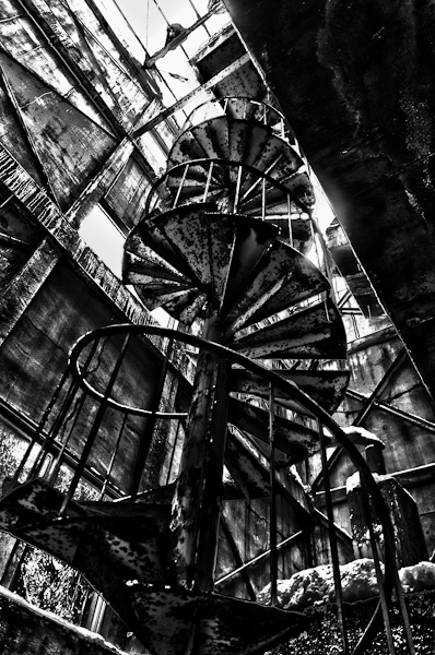 ◆湯原温泉ロープウェイ跡 其の漆 マシンルーム-5