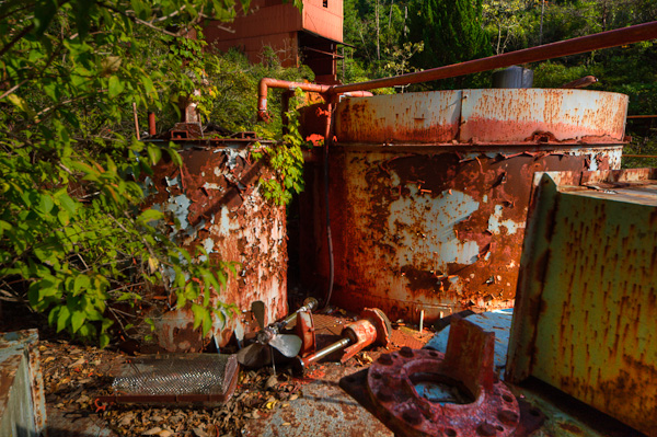 ◆岡山 弁柄工場 其の壱拾 タンク-8