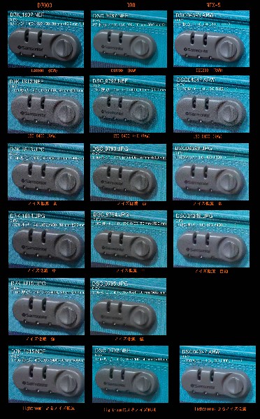 ◆NIKON D7000 高感度ノイズ低減機能比較-2